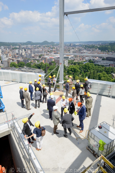 tour des finances à Liège